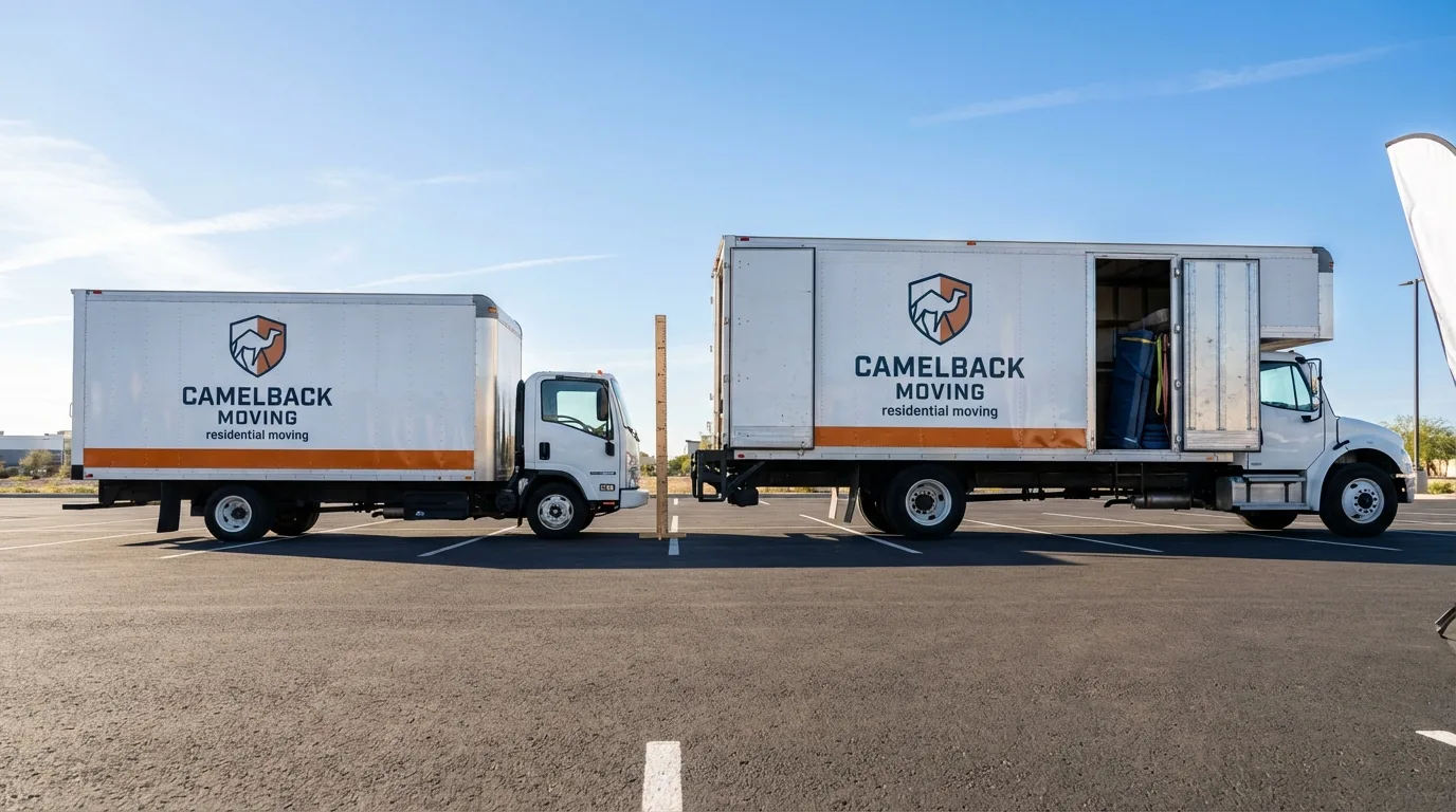 Moving truck size capacity guide in East Tawas